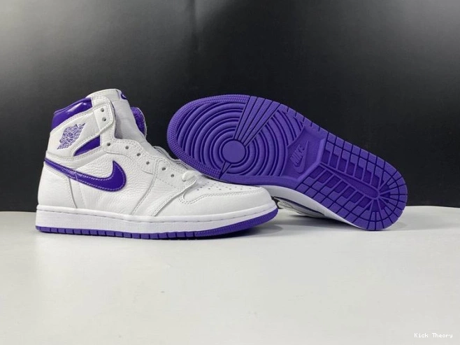Kick Theory RETRO HIGH CD0461-151 JORDAN PURPLE 1 COURT AIR 0708